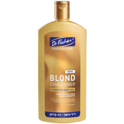 דוקטור פישר | BLOND | מרכך לשיער בהיר בלונדיני | 400מ