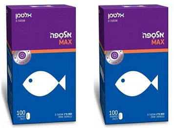 זוג אלספה מקס - 100 כמוסות