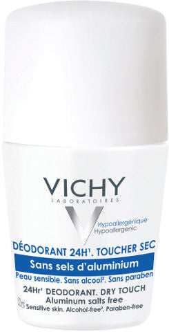 דיאודורנט רול און למגע יבש |  Dry Touch 24H | לעור רגיש | 50 מ
