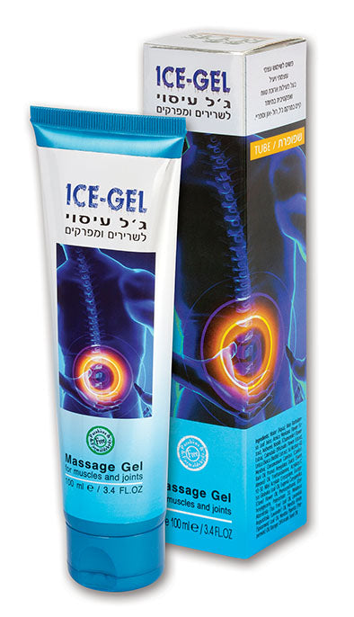 ICE GEL ג'ל עיסוי לשרירים ומפרקים - 100 מ