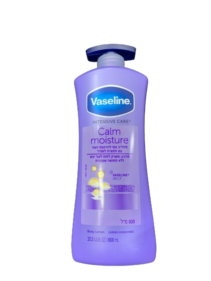 ואזלין | Vaseline לושן גוף להרגעת עור יבש - 600 מ