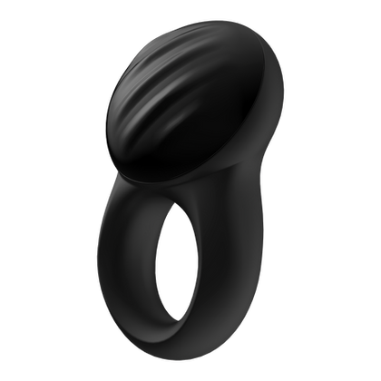 טבעת רוטטת לגבר עם אפליקציה Signet Ring סטיספייר