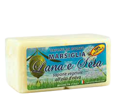 סבון מרסיי | לכביסה ידנית | 100 אחוז צמחי | על בסיס שמן זית | 150 גרם | מכיל 2 יחידות