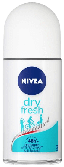 דאודורנט | רול און | Nivea Dry Fresh | לאישה | מכיל 50 מ''ל |