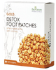 גולד דיטוקס פווט פאטצ'ס | Gold DETOX FOOT PATCHES | פדים לניקוי רעלים | מהדורת הזהב | 100% אורגני | מכיל תערובת של צמחים ביו גרין | Bio Green