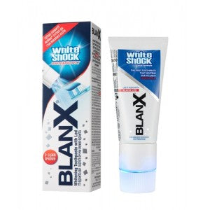 בלאנקס וויט שוק | משחת שיניים | להלבנה | עם בלאנקס לד | Blanx White Shock With Led 50ml
