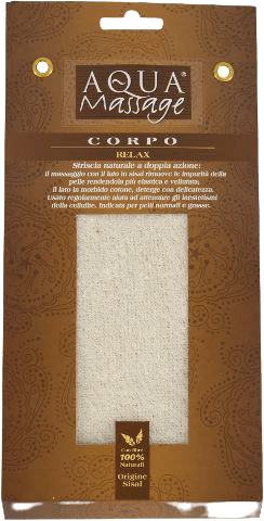 حزام تدليك الجسم بزيت السيزال - تجربة استرخاء وراحة، قطعة واحدة | تدليك مائي 