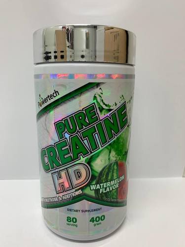 אבקת קריאטין - POWERTECH - PURE CREATINE HD-בטעם אבטיח פאוורטק | Powertech