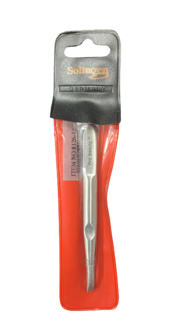 פינצטה | אלכסונית | צבע כסף | ידית אחיזה מקצועית