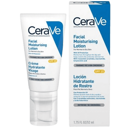 תחליב לחות לפנים | SPF25 | לעור רגיל ויבש