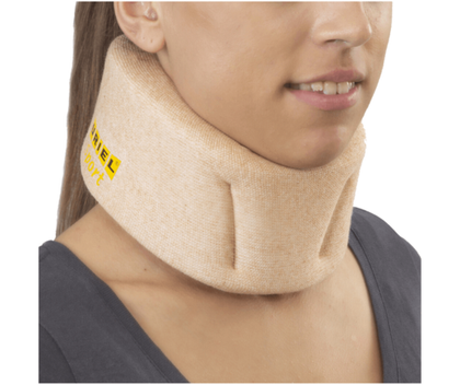 תומך צוואר אורטופדי רך ואיכותי במיוחד לקיבוע הצוואר | צווארון ספוגי רגיל | מידה XL | אוריאל | URIEL