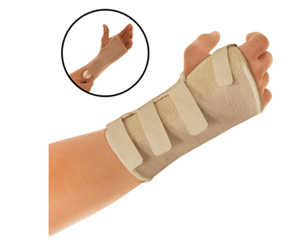 סד מקבע איכותי לפרק כף היד | מיישר את הזרוע והפרק לזווית 35 מעלות | מתאים ליד ימין | מידה XS אוריאל | URIEL