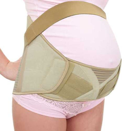 חגורת תמיכה לנשים בהריון עם כאבי גב תחתון אקוטיים / חזקים גמישה ומתכווננת | מידה L - XL אוריאל | URIEL