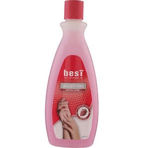 מסיר לק ריחני | מועשר בפרוטאין | בסט | בניחוח תות | מכיל 295 מ