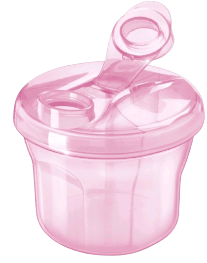 أفنت | موزع حصص | وردي | موزع مسحوق الحليب | ثلاث حجرات