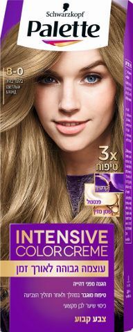 פאלטה | שוורצקפף צבע לשיער 8-0 בלונד בהיר