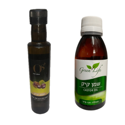 מארז שמן קיק | castor oil | מכיל 120 מ