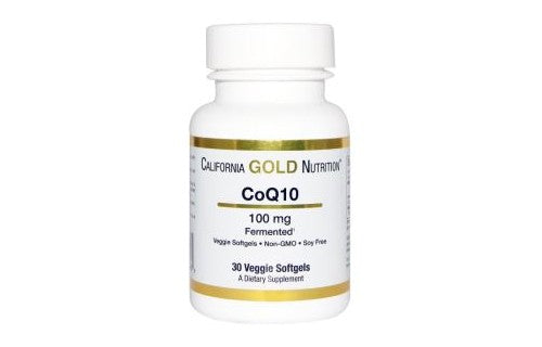 CoQ10 במינון 100 מ"ג | california gold nutrition