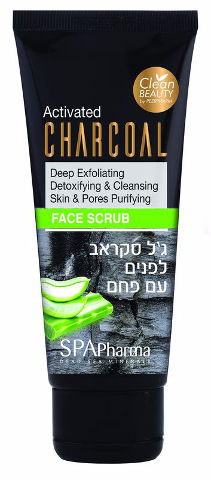 פחם ג'ל סקראב לפנים