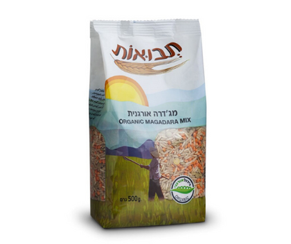 תבואות - מג'דרה אורגנית - 500 גרם