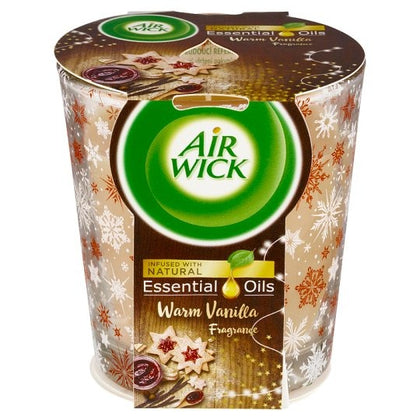 إير ويك | موزع معطر برائحة الفانيليا الدافئة - رائحة دافئة وشعور شتوي للمنزل 