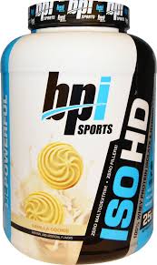 BPI - ISO HD Protein Powder | אבקת חלבון איזו אייץ' די מבית בי.פי.איי בטעם עוגיית וניל | 2.205 ק