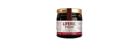 LIFEMEL מהכוורת | לייף מייל מהכוורת | תוסף תזונה | ייחודי בעולם | לסיוע בתחושת הקלה בתקופת הטיפולים | מכיל 120 גרם