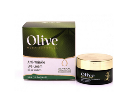 OLIVE - קרם עיניים נגד קמטים לכל סוגי העור מועשר בשמן זית  - 30 מ