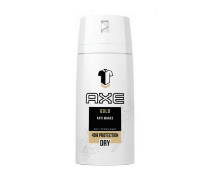 דאודרנט אקס גולד להגנה ל - 48 שעות -  AXE GOLD ANTI MARKES