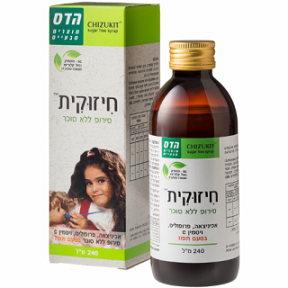 חיזוקית ללא סוכר - 240 מ