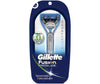 מכשיר גילוח+סכין 5 להבים עם תער אחורי משודרג פיוז'ן - ג'ילט ג'ילט | Gillette