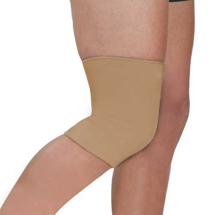 מגן לברך להקלה על כאבי ברכיים, יצירת לחץ היקפי סביב הברך ושמירה חיצונית | צבע חום | תומך את הברך | מידה XL אוריאל | URIEL