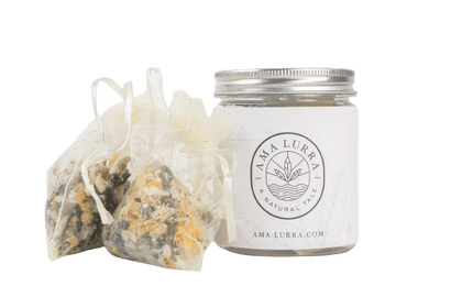 שקיות ריח טבעי | במילוי פתיתי סבון טבעי | הפתיתים מעושרים בשמן אתרי קינמון וגרניום | לספיחת ריחות