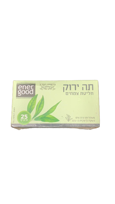 תה ירוק energood - חליטת צמחים, 25 שקיות תה טבעי – בלה נטורה - חנות ...
