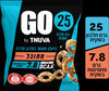 טונובה | Tnuva  
GO | GO חטיף חלבון טבעוני מתובל - 25 גרם חלבון بر שקית