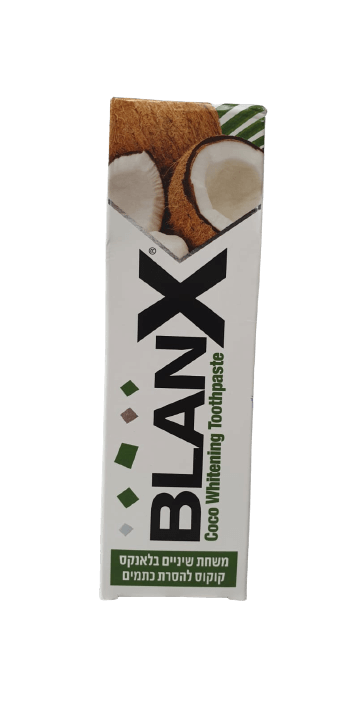 משחת שיניים קוקוס להלבנה טבעית - 1 קופסה | BLANX