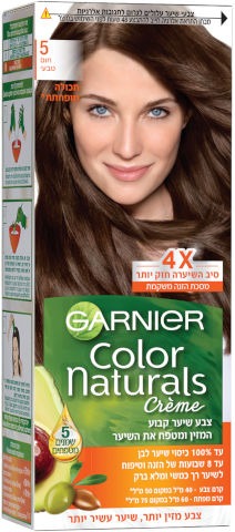 קולור נטורלס | צבע לשיער | קולור נטורלס | 5 חום טבעי