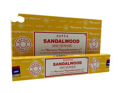 מקלות קטורת | סאנדלווד | קופסא המכילה 12 חבילות | כל חבילה מכילה 15 גרם