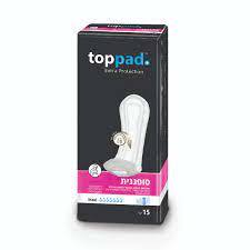 טופ פד | סופגנית מקסי | 15 יחידות