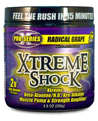 Xtreme Shock - אקסטרים שוק בטעם ענבים - 250 גרם
