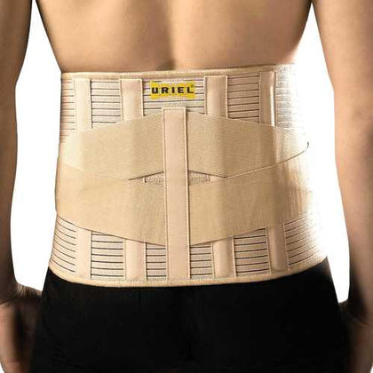 חגורת גב אמריקאית להקלה על הלחץ בעמוד השדרה | מקדם תנוחה טובה, כאבי גב תחתון, גב מתוח | מידה L-XL אוריאל | URIEL