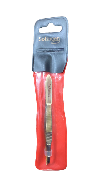 פינצטה | ישרה | צבע זהב | ידית אחיזה מקצועית ומחוספסת