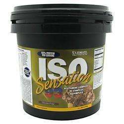 Ultimate Nutrition - Iso Sensation 93 Protein Powder | אבקת חלבון איזו סנסיישן 93 מבית אולטימייט נוטרישן בטעם קפה ברזיל | 2.27 ק