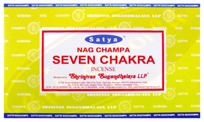 מקלות קטורת | סוון צקרה | קופסא המכילה 12 חבילות | כל חבילה מכילה 15 גרם