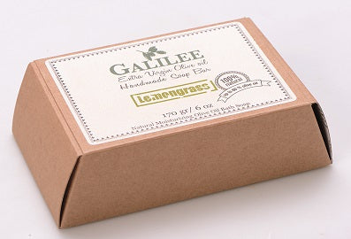 סבון מוצק שמן זית הגליל - למון גראס - 170 גרם