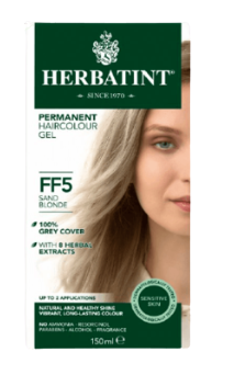 הרבטינט | צבע לשיער | על בסיס צמחי | FF5 בלונד חול