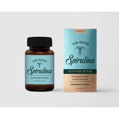 THE GOOD SPIRULINA הספירולינה הטובה - 250 טבליות